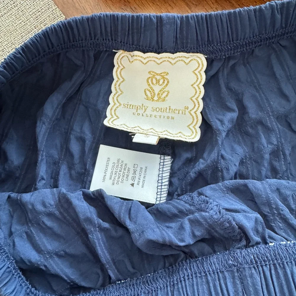 NWT Simply Southern Short sleeve pajamas short set‎